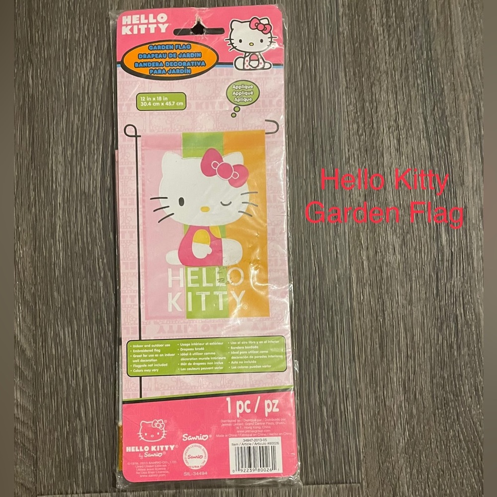 Hello Kitty Garden Flag
